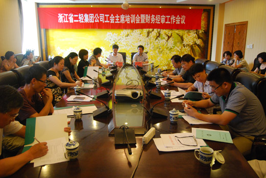 集團(tuán)公司召開工會主席培訓(xùn)會暨財(cái)務(wù)經(jīng)審工作會議