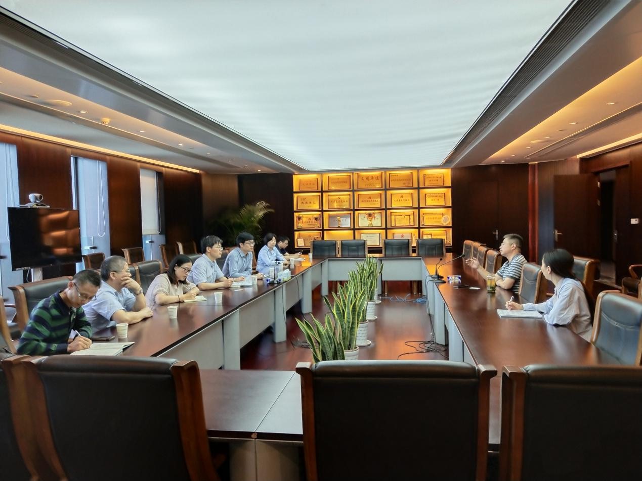 信聯(lián)公司副總經(jīng)理程江明一行赴杭鋼商貿(mào)學(xué)習(xí)交流