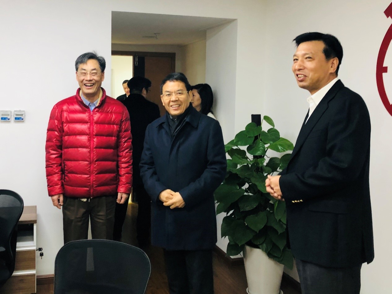 集團公司領(lǐng)導(dǎo)新年走訪藝創(chuàng)公司