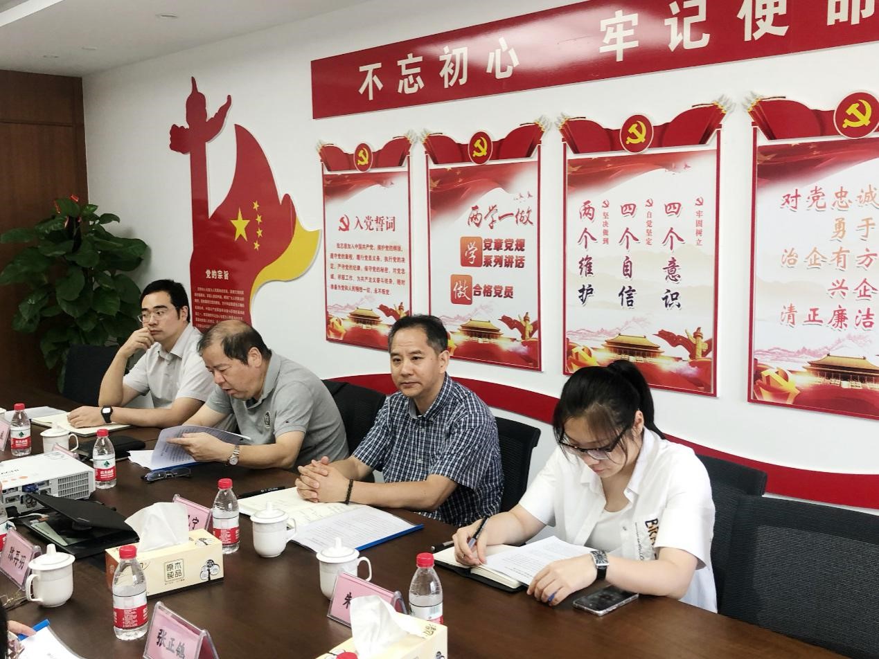 集團公司黨委委員、副總經(jīng)理酈幾寧一行赴廣杰公司調(diào)研指導(dǎo)