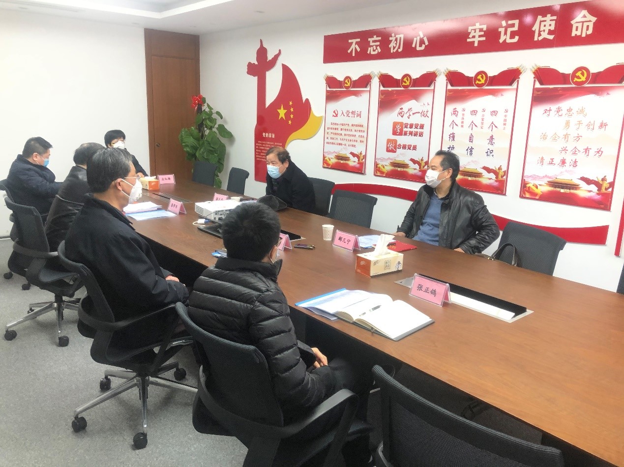 集團(tuán)公司黨委委員、副總經(jīng)理酈幾寧行赴廣杰公司調(diào)研 