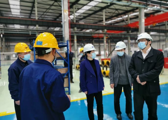 省委組織部副部長胡旭陽一行赴德清申達(dá)調(diào)研指導(dǎo)