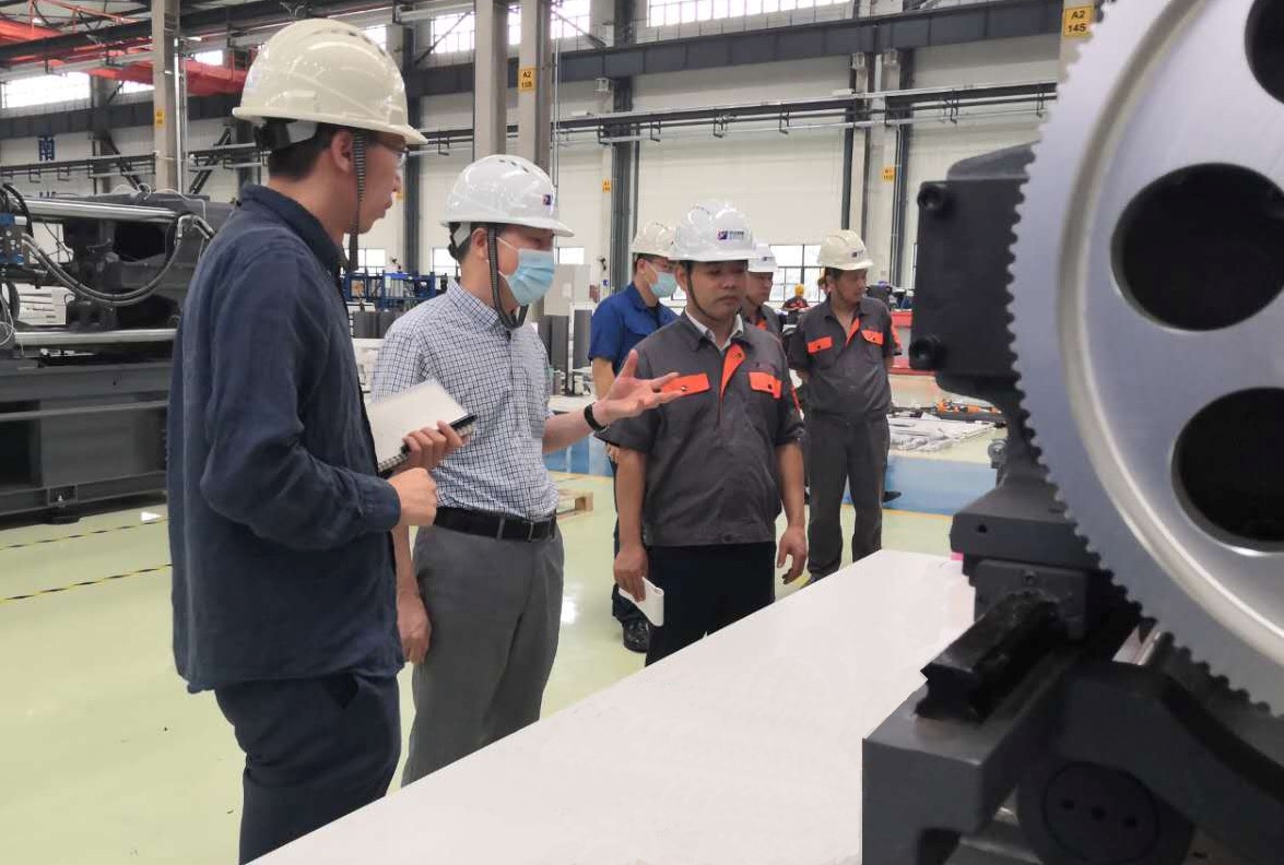 集團公司黨委書記、董事長虞岳明赴德清申達公司調(diào)研指導(dǎo)