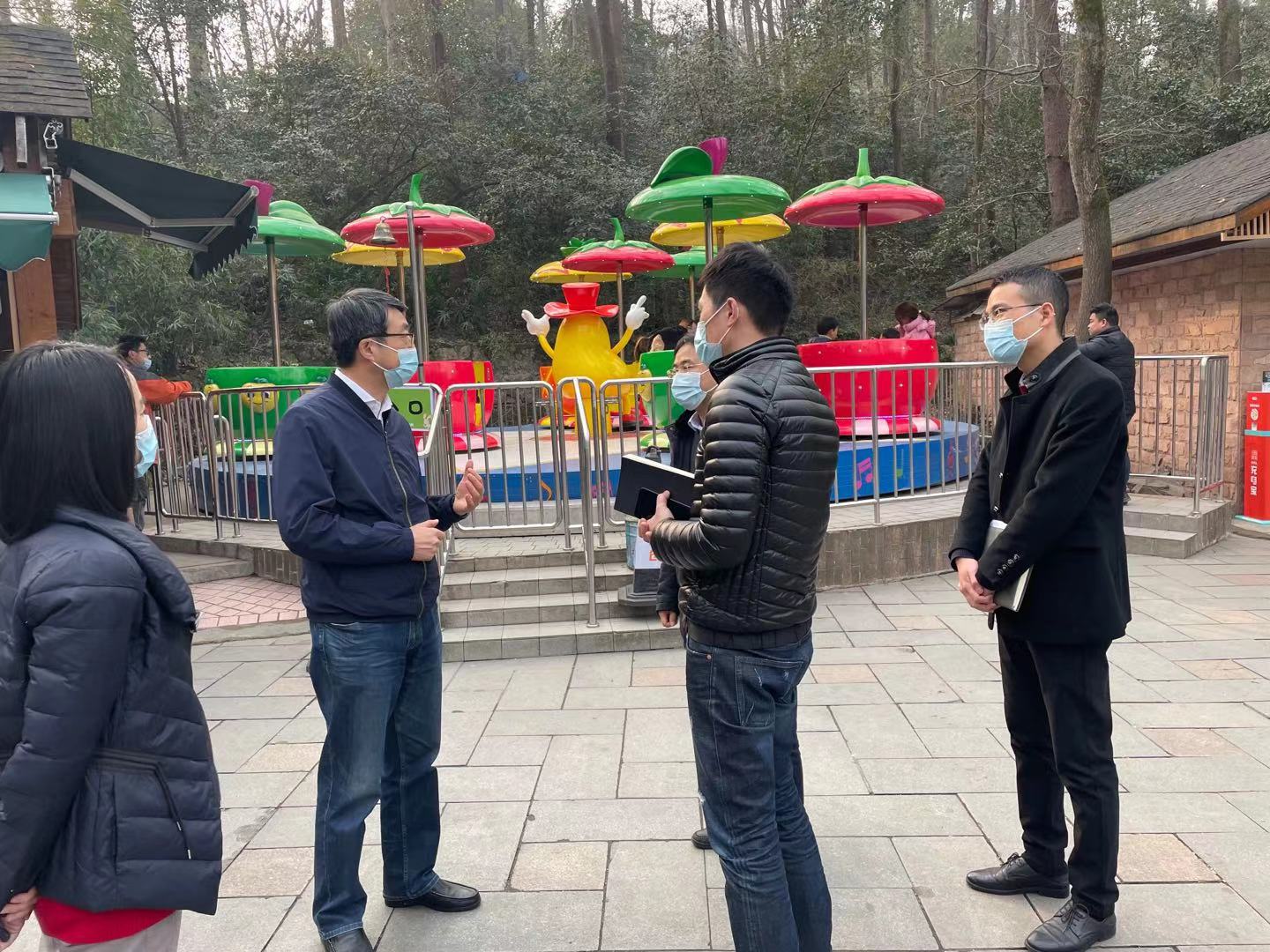 吳敏赴哎喲藝創(chuàng)檢查安全生產(chǎn)、疫情防控工作