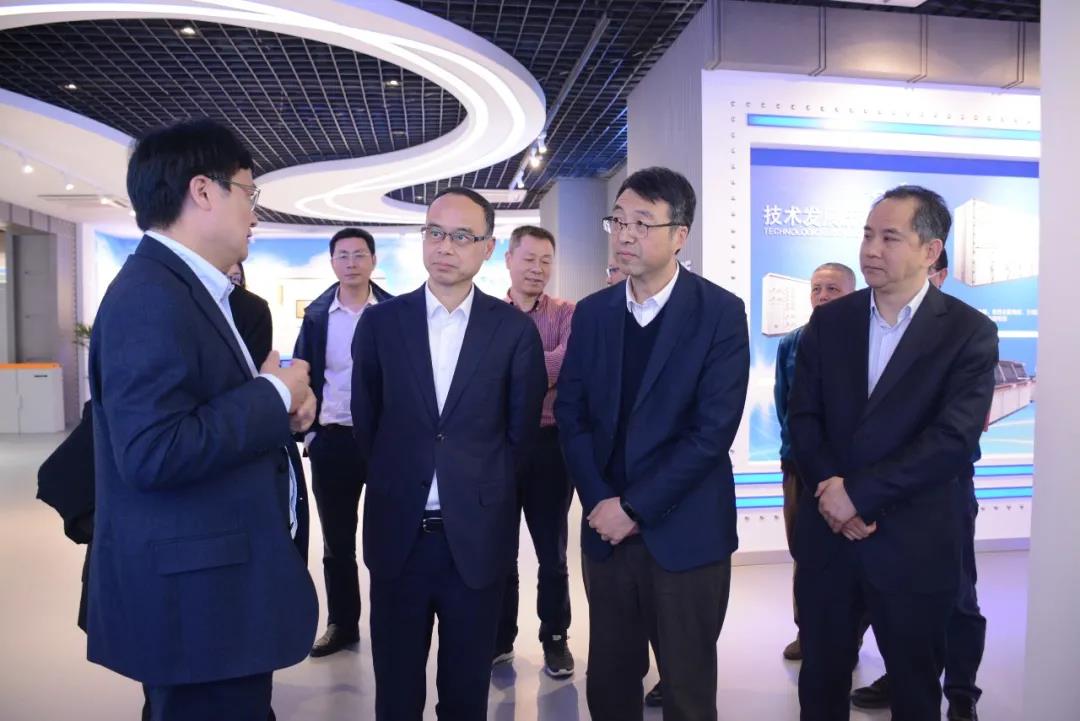 省國(guó)資委副主任、黨委委員姜揚(yáng)劍一行赴國(guó)瑞科技調(diào)研座談